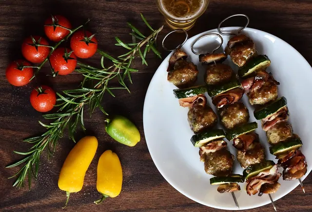 chicken, meat, pantry, food, lunch, vegetables, grill, grilling, spice, fitness, shashlik, foodstuffs, foods, tomatoes, rosemary, pepper, red, foodstuff, tomato, meat, meat, pantry