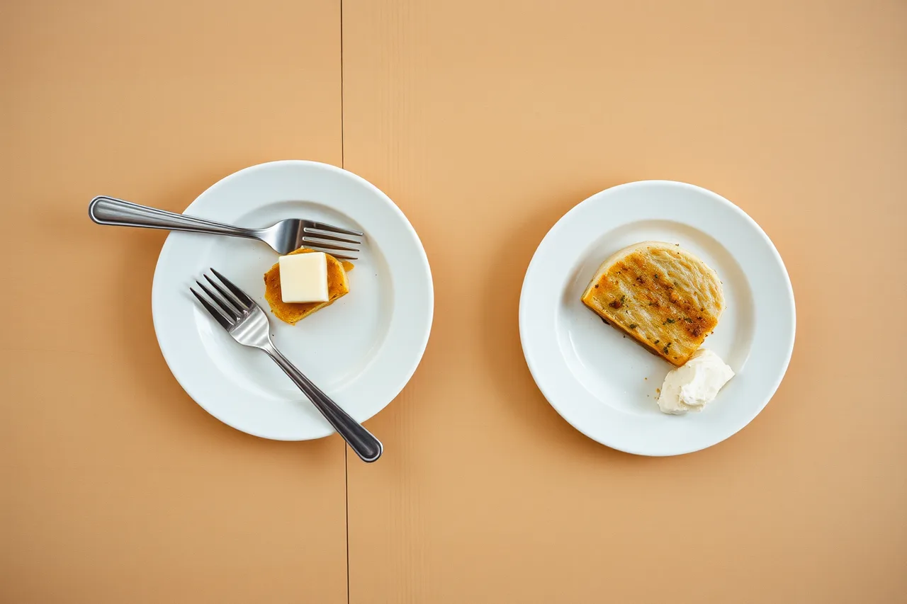 Two plain cooked portions of heritage and supermarket versions side by side (5 points worth checking on heritage pantry products)